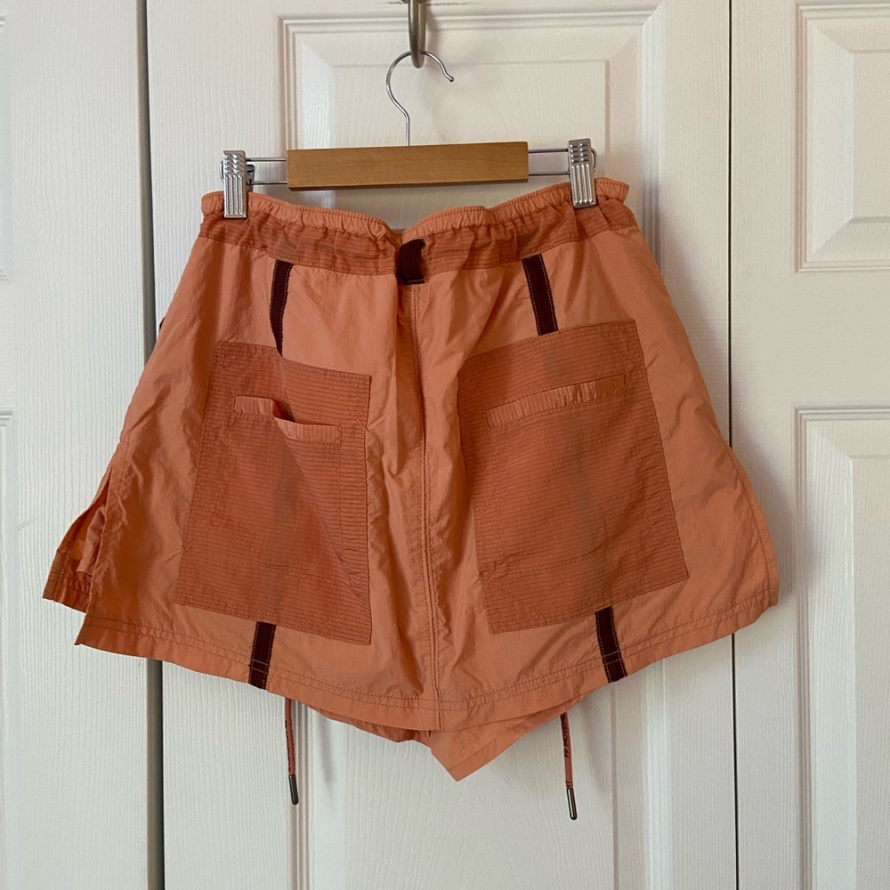 FP Movement by Free People Peach Utility Skort with Brown Trim - Picture 6 of 6